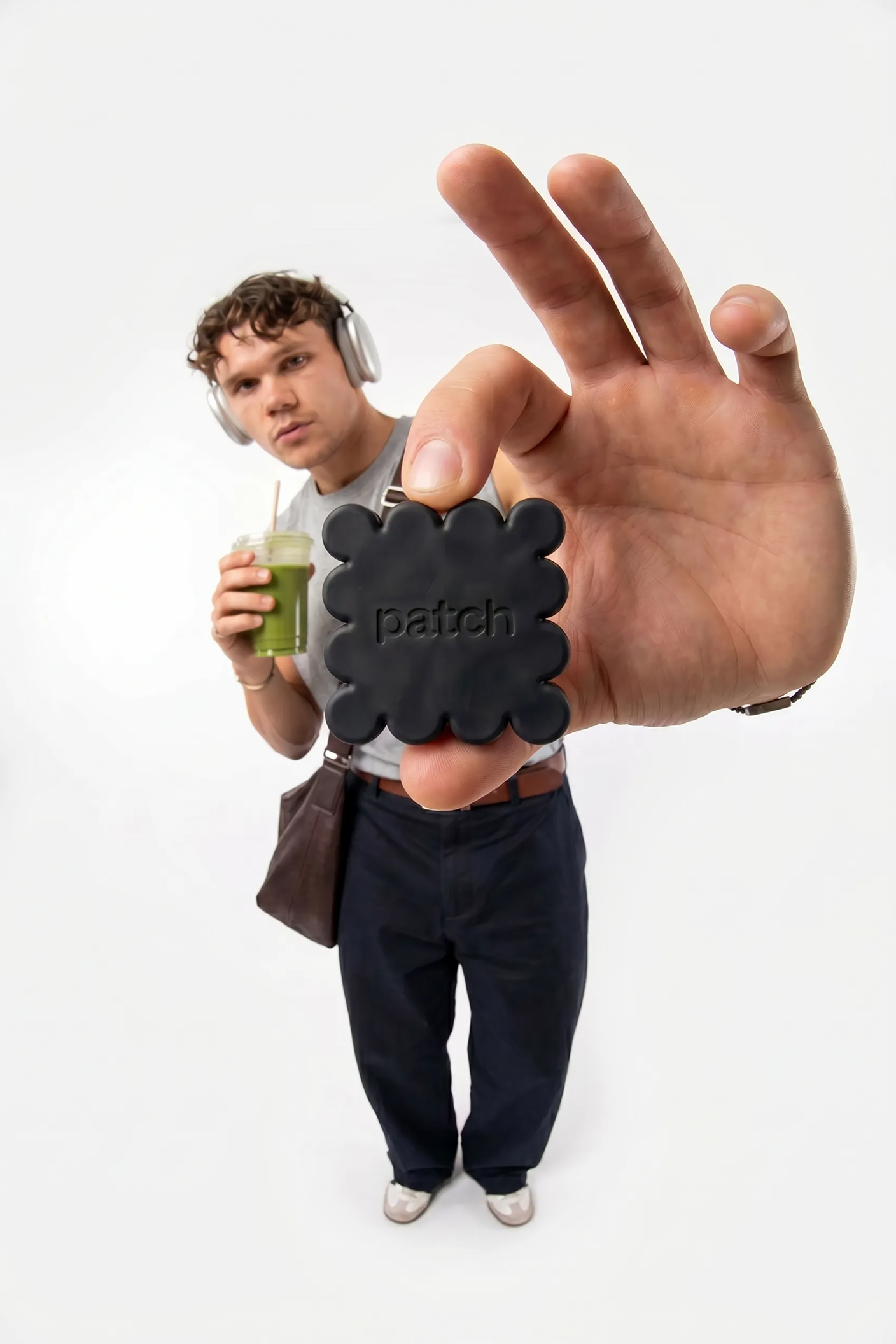Patch in hand