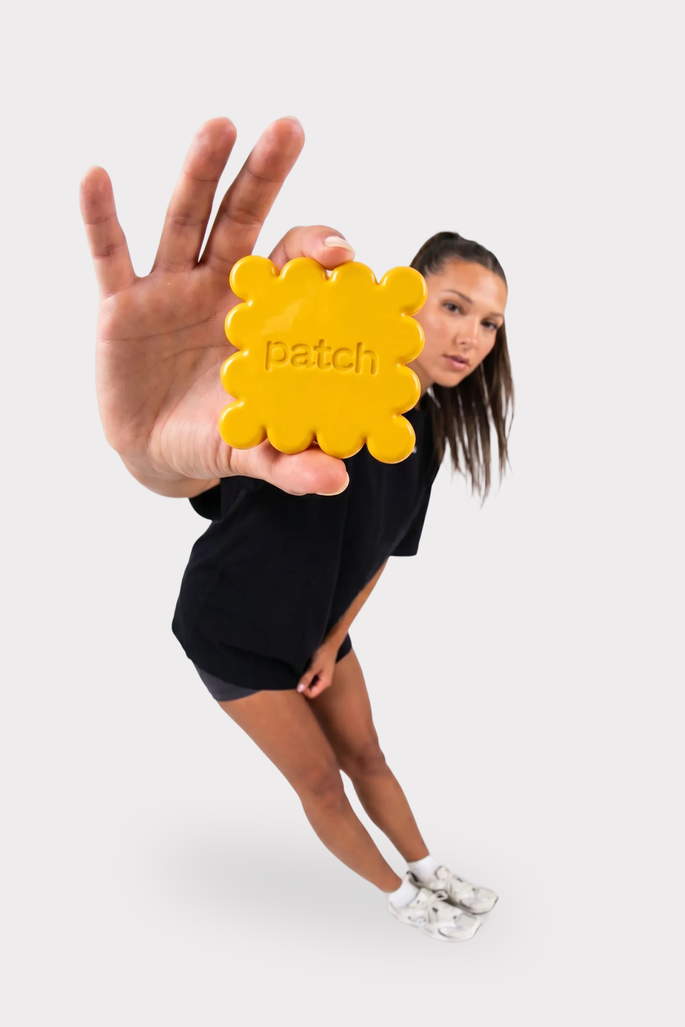 Patch in hand