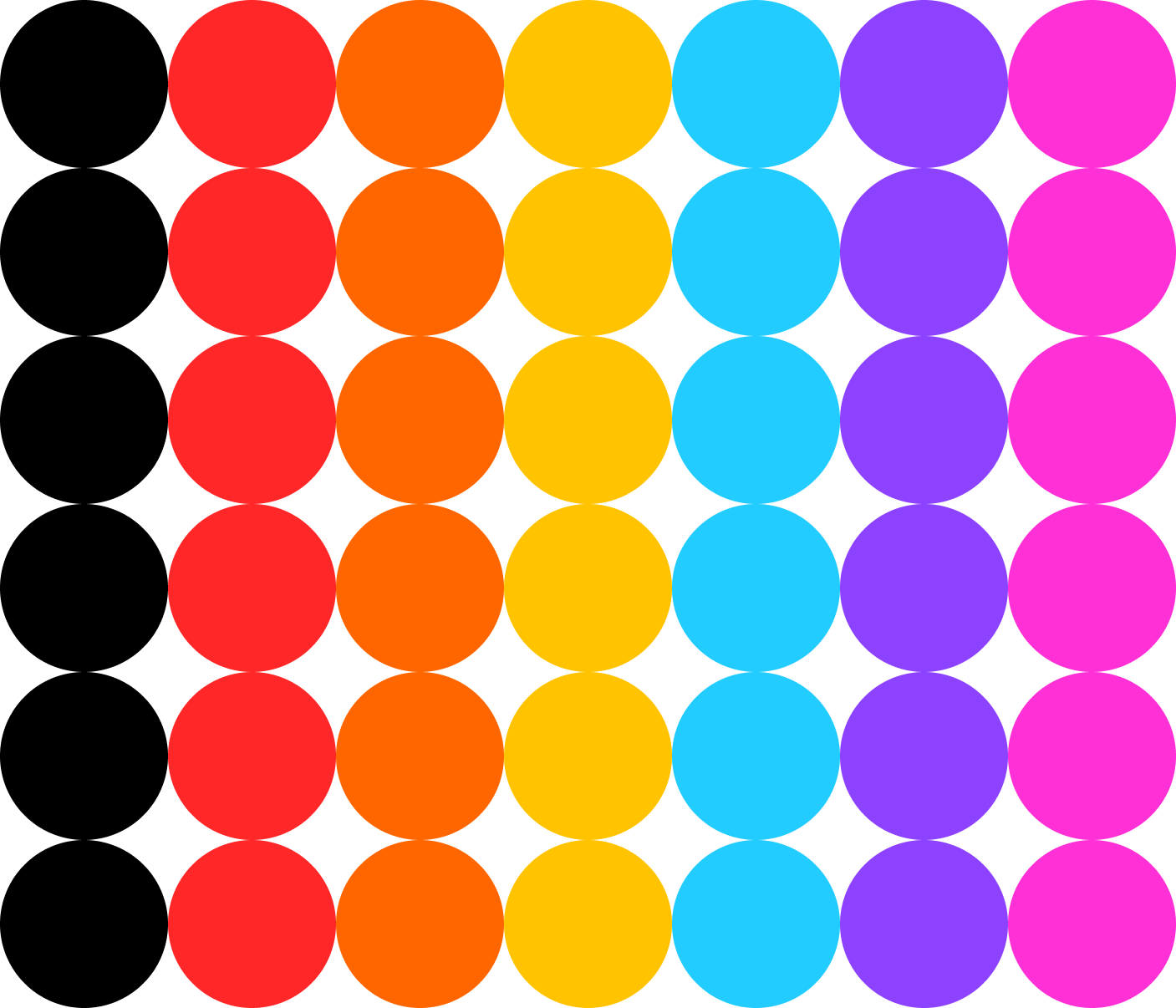 Patch colour palette
